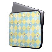 Schafe, Imitate, die Patchwork-Laptop-Sieb Laptopschutzhülle (Vorderseite Links)