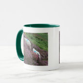 Schafe in der Heide-Tasse Tasse (Vorderseite Links)