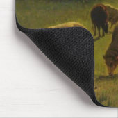 Schafe in einer ländlichen Umgebung (von Rosa Bonh Mousepad (Ecke)