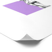 Schafe in Jeans Jacket (Sumire) Poster (Ecke)