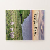 Schafe in Neuseeland | Christchurch Landscape | NZ Puzzle (Horizontal)