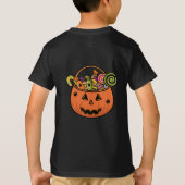 Schafe in Pumpkin Niedliche Schafe glücklich Hallo T-Shirt (Rückseite)