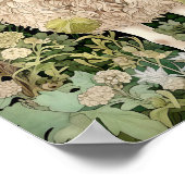 Schafe in Wiesenmalerei Poster (Ecke)