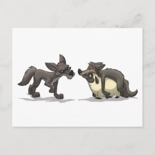 "Schafe in Wolfs Kleidung" Postkarte