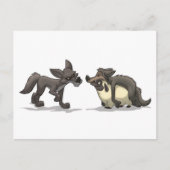 "Schafe in Wolfs Kleidung" Postkarte (Vorderseite)