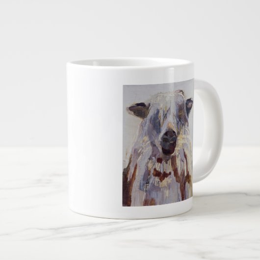 Schafe Jumbo-Tasse (Vorderseite Rechts)