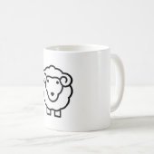 Schafe Kaffeetasse (VorderseiteRechts)