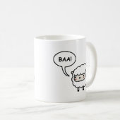 Schafe! Kaffeetasse (VorderseiteRechts)