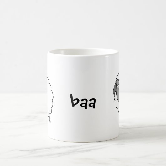 Schafe Kaffeetasse (Mittel)