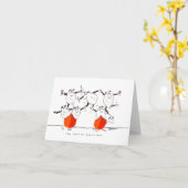 Schafe Karte (Gelbe Blume)