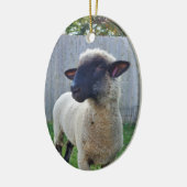 Schafe Keramik Ornament (Links)