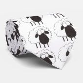 Schafe Krawatte (Gerollt)