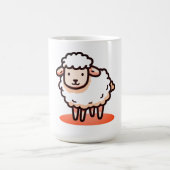 Schafe, Lamm, Cartoon Kaffeetasse (Mittel)