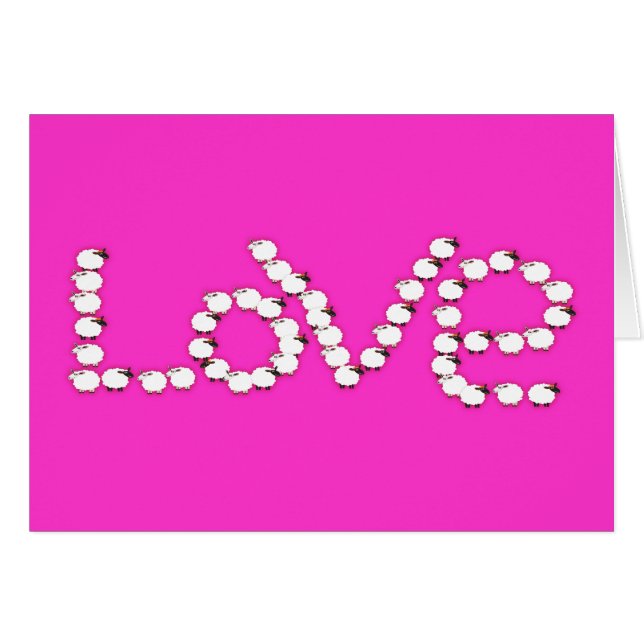 Schafe: Liebe (Vorderseite (Horizontal))