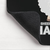 Schafe machen mich glücklich mousepad (Ecke)