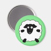 Schafe Magnet (Vorderseite/Rückseite)