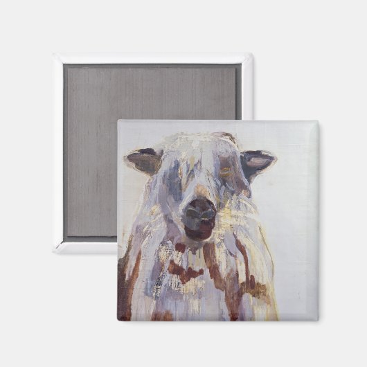 Schafe Magnet (Vorderseite/Rückseite)