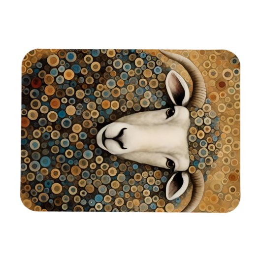 Schafe Magnet (Horizontal)