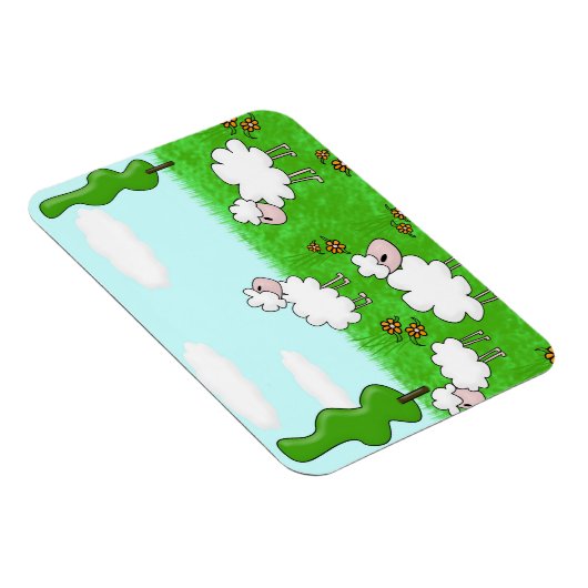 Schafe Magnet (Rechte Seite)