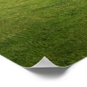 Schafe mit Windmühlen unter dunklen Wolken Poster (Ecke)