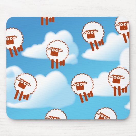 Schafe Mousepad (Vorne)