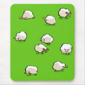Schafe Mousepad (Vorne)