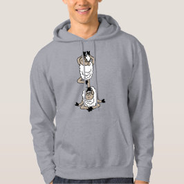 Schafe Müde Schlaf Yoga Gestapelt Balancierende Me Hoodie