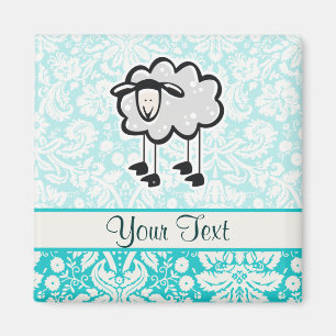 Schafe; Niedlich Magnet