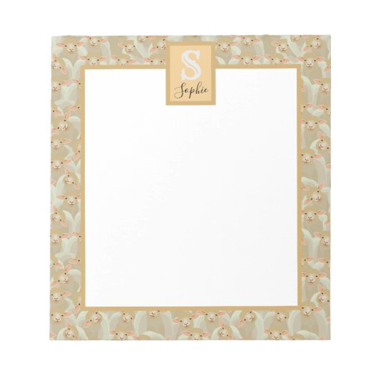 Schafe Notizblock (Vorderseite)