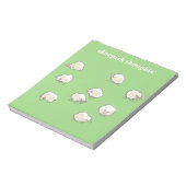 Schafe Notizblock (Rotiert)