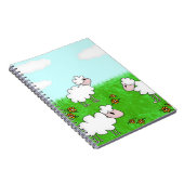 Schafe Notizblock (Rechte Seite)