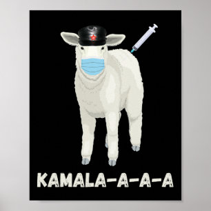 Schafe oder Schafherden wählen Kamala Poster