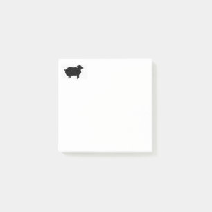 Schafe Post-it Klebezettel