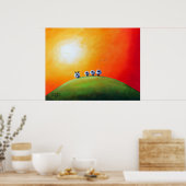 Schafe Poster (Küche)