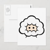 schafe postkarte (Vorne/Hinten)