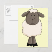 Schafe Postkarte (Vorne/Hinten)
