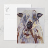 Schafe Postkarte (Vorne/Hinten)
