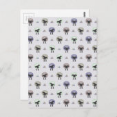 Schafe Postkarte (Vorne/Hinten)