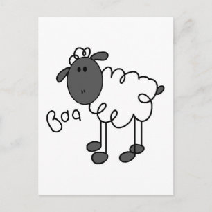 Schafe sagen Baa T-Shirts und Geschenke Postkarte
