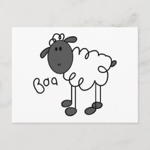 Schafe sagen Baa T-Shirts und Geschenke Postkarte