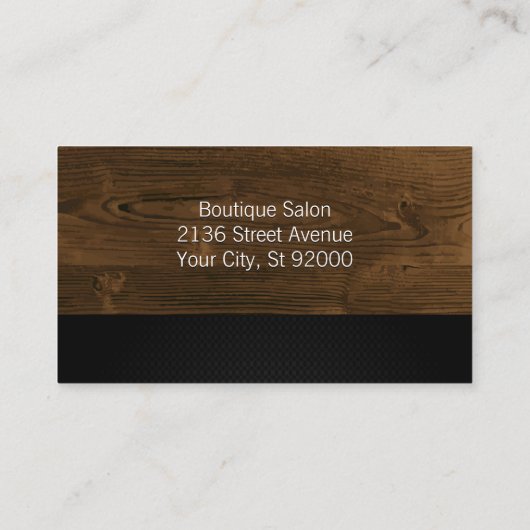 Schafe | Salon | Holzschnitt Schwarzer Mesh Visitenkarte (Rückseite)