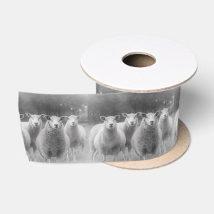 Schafe Satinband