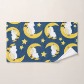 Schafe, schlafende Schafe, Mond, Sterne Badhandtuch Set (Handtuch)