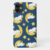 Schafe, schlafende Schafe, Mond, Sterne Case-Mate iPhone Hülle (Rückseite)