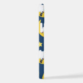 Schafe, schlafende Schafe, Mond, Sterne iPhone Hülle (Rechte Seite)