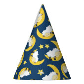 Schafe, schlafende Schafe, Mond, Sterne Partyhütchen (Links)