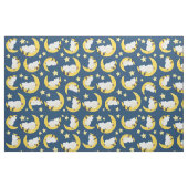 Schafe, schlafende Schafe, Mond, Sterne Stoff (Fat Quarter (45,7 x 55,9 cm))