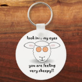 Schafe Schlüsselanhänger (Vorderseite)