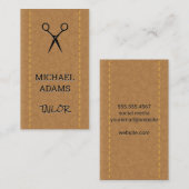 Schafe | Schneiden | Stielleder Visitenkarte (Vorne/Hinten)