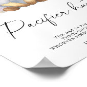 Schafe - Schnuller jagen Baby-Duschgame Poster (Ecke)